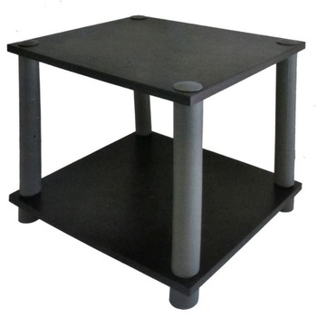 Masuta din MDF cu doua compartimente, wenge, SG, 34x30x31 cm Masuta din MDF cu doua compartimente, wenge, SG, 34x30x31 cm