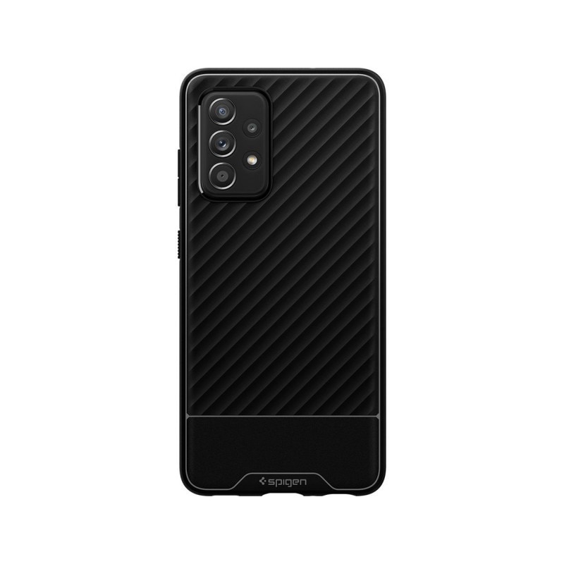 Husa Premium Spigen Core Armor Pentru Samsung Galaxy A72, Silicon, Negru