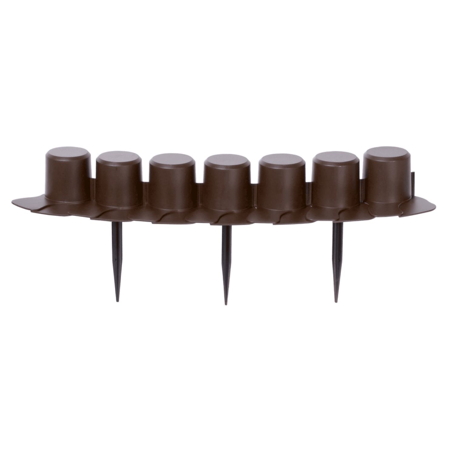 Bordura de gradina cu margine IPAL7, 4.05 m, maro