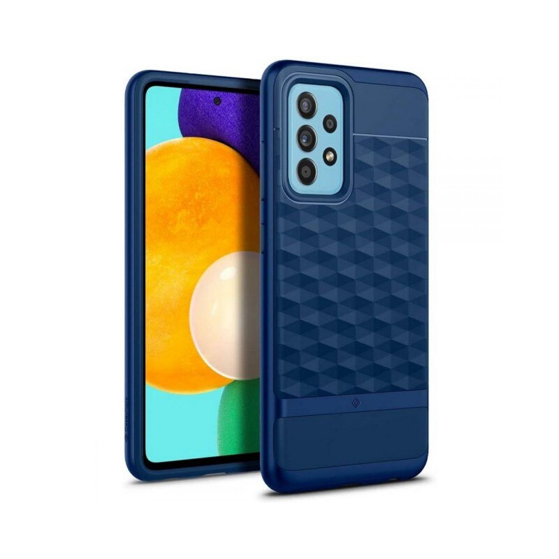 Husa Premium Caseology By Spigen Parallax Compatibila Cu Samsung Galaxy A52 / A52 5g, Albastru