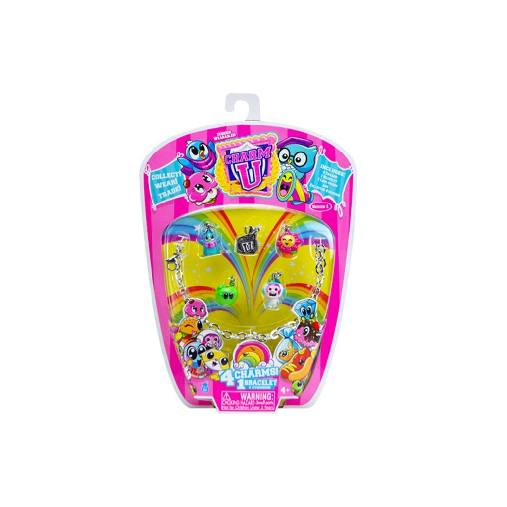 Set Bratara cu 4 talismane Charm U