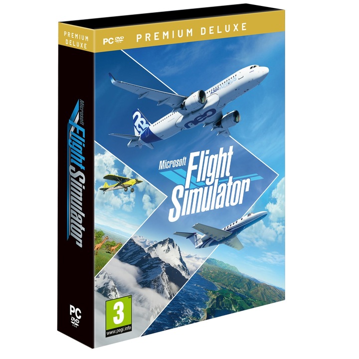Игра Microsoft Flight Simulator Premium Deluxe Edition за Компютър