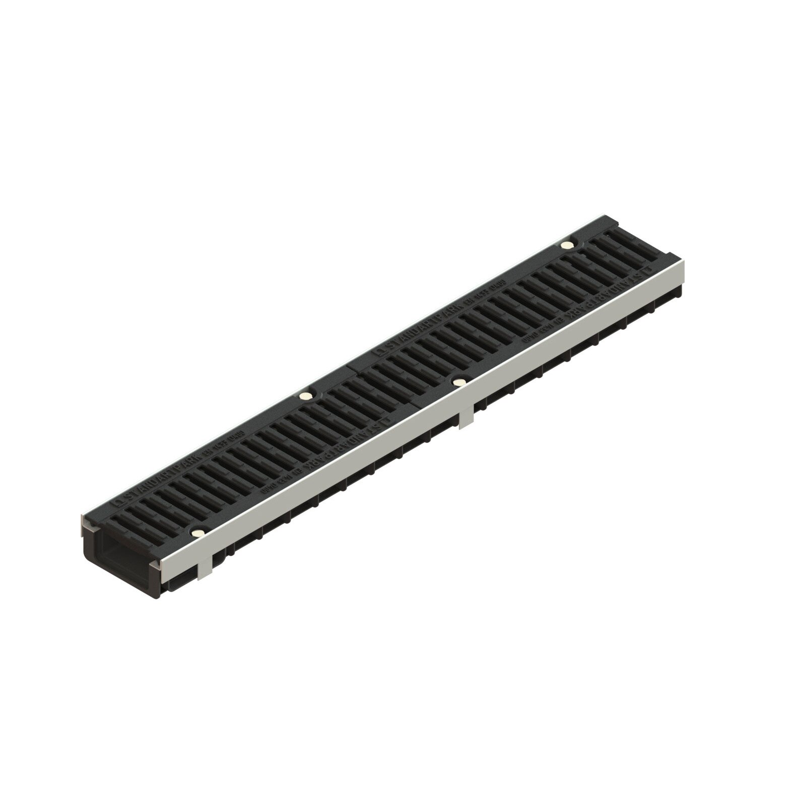 Kit rigola PP DRIVE LN100 Hext.71 muchii OZ gratar FONTA D400 1000х156х71 (080534)