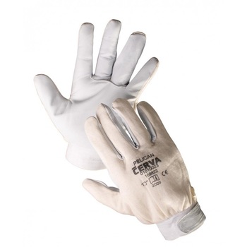 Manusi de protectie, Cerva, Pelican, din piele fina, rezistente la rupere si uzura, marimea 10/XL Manusi de protectie, Cerva, Pelican, din piele fina, rezistente la rupere si uzura, marimea 10/XL
