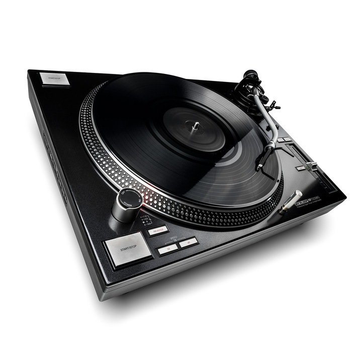 Приемник с директно задвижване, Reloop RP 7000 MK2 Black, RCA връзка, Phono/линеен изход, с включена кутия и подложка, Професионален