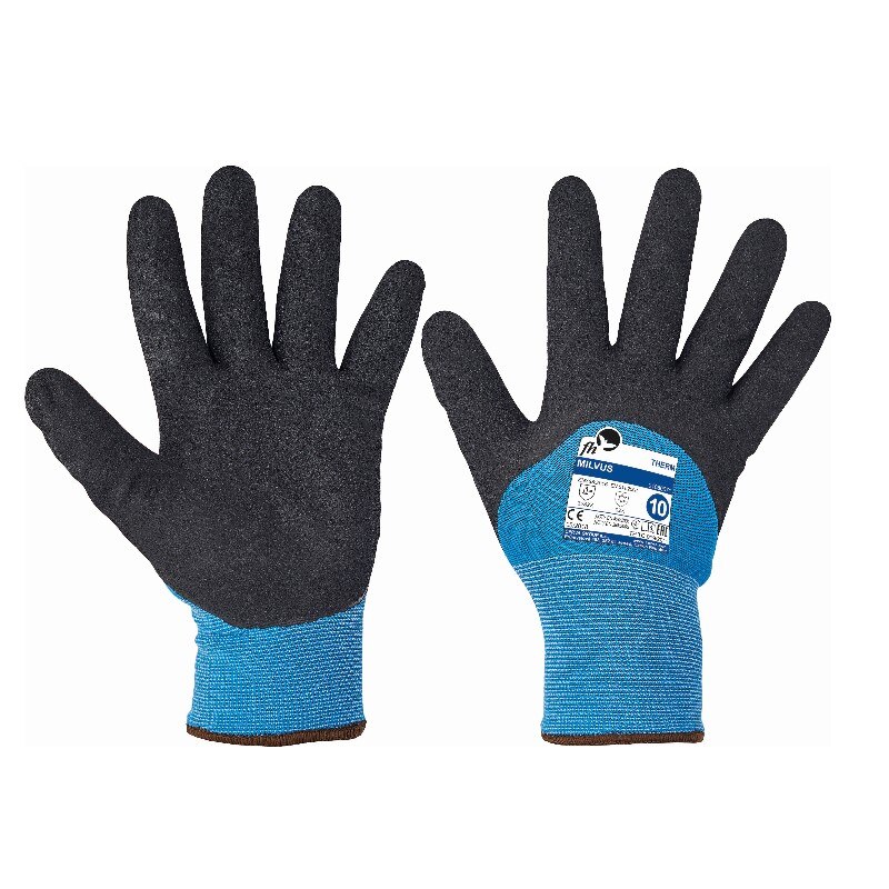 Manusi de protectie, Milvus, termoizolate si imersate, marimea 10 (XL)