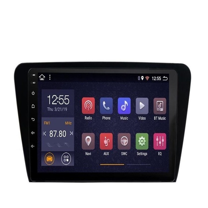 Мултимедия с навигация ZT, за Skoda Octavia III GEN. 2013-2020, Android, 4+2+16, 10111