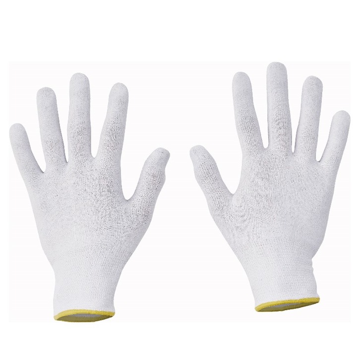 Защитни ръкавици, Top Defender, Bustard Evo, памук + PVC, размер 8 (M)