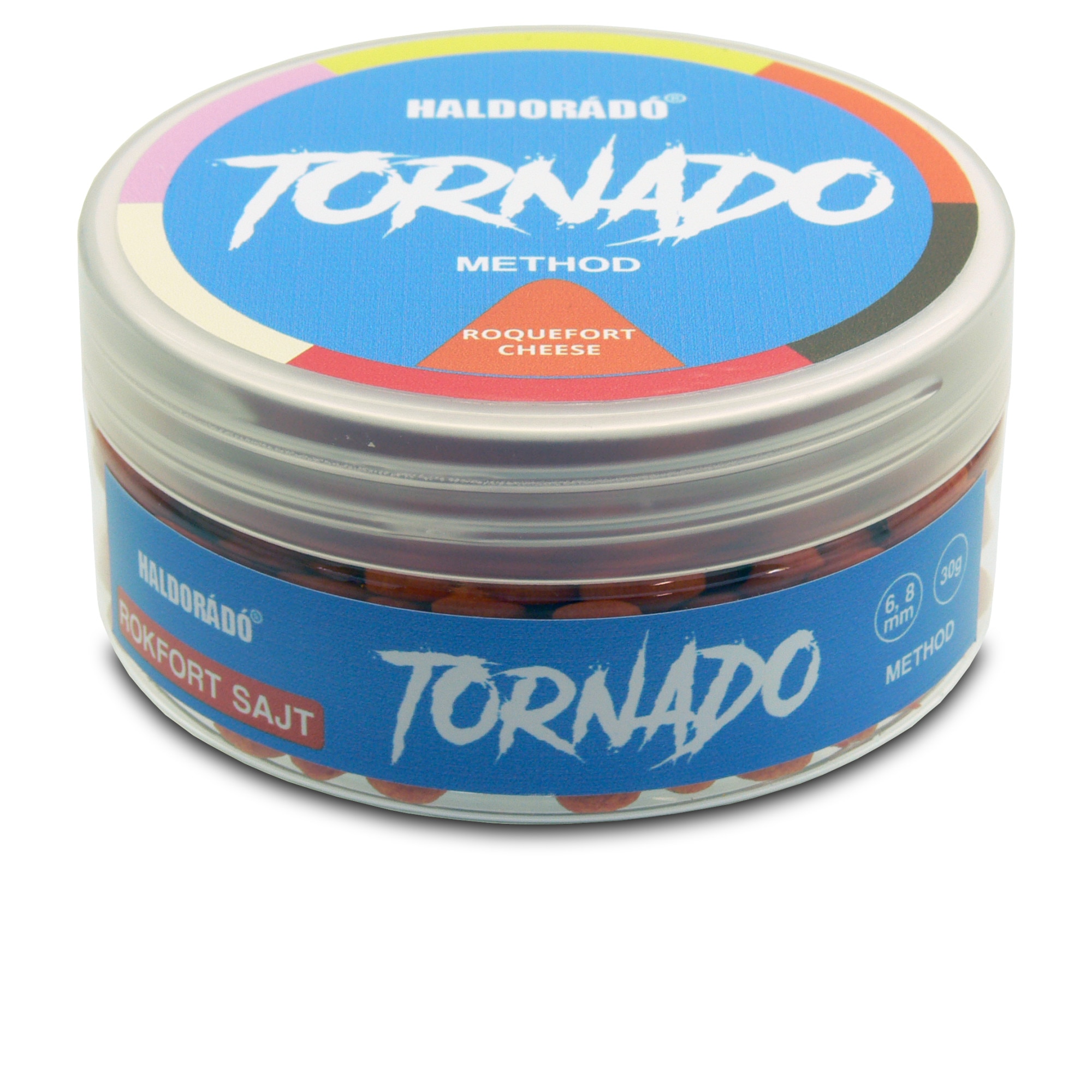 Pelete,Haldorado,Tornado Method 6mm - Cascaval Rockfort 30g