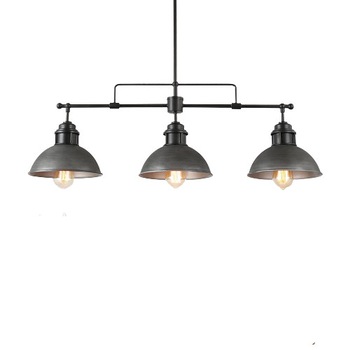 Lustra Cojom, Londra, vintage, 3xE27, gri antichizat Lustra Cojom, Londra, vintage, 3xE27, gri antichizat