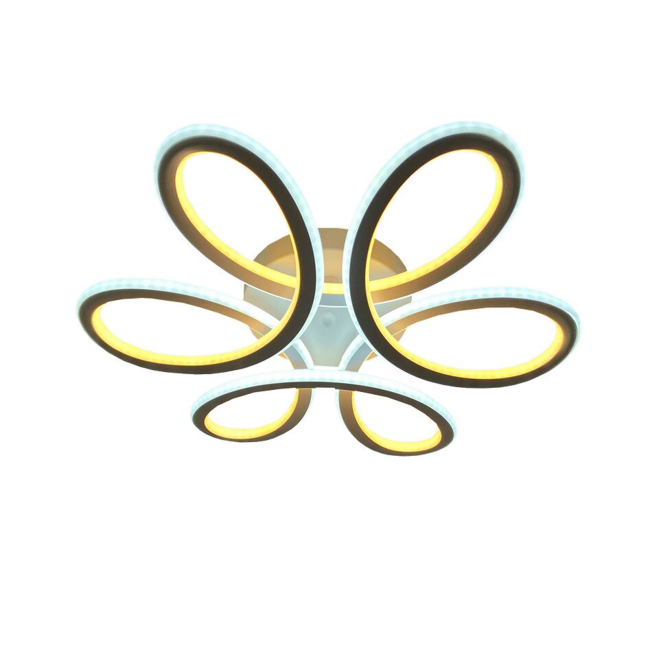 Lustra led Home Design , design modern , telecomanda , schelet alb