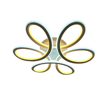 Lustra led Home Design , design modern , telecomanda , schelet alb Lustra led Home Design , design modern , telecomanda , schelet alb