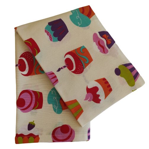Fata de masa Cupcakes, 130x130 cm, Nova Textile, bumbac