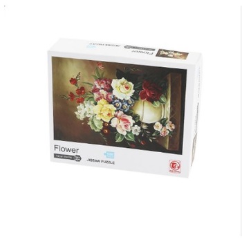 Puzzle 1000 piese - Vaza cu flori Puzzle 1000 piese - Vaza cu flori