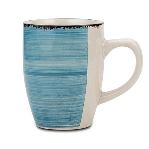 Cana stoneware 355 ml Lines Faded Blue NAVA 099 225