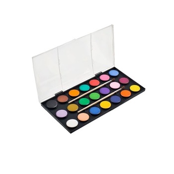 Acuarele uscate Water Color si pensule pentru desen, 21 culori, Multicolor, 23.5x12x1.6 cm Acuarele uscate Water Color si pensule pentru desen, 21 culori, Multicolor, 23.5x12x1.6 cm