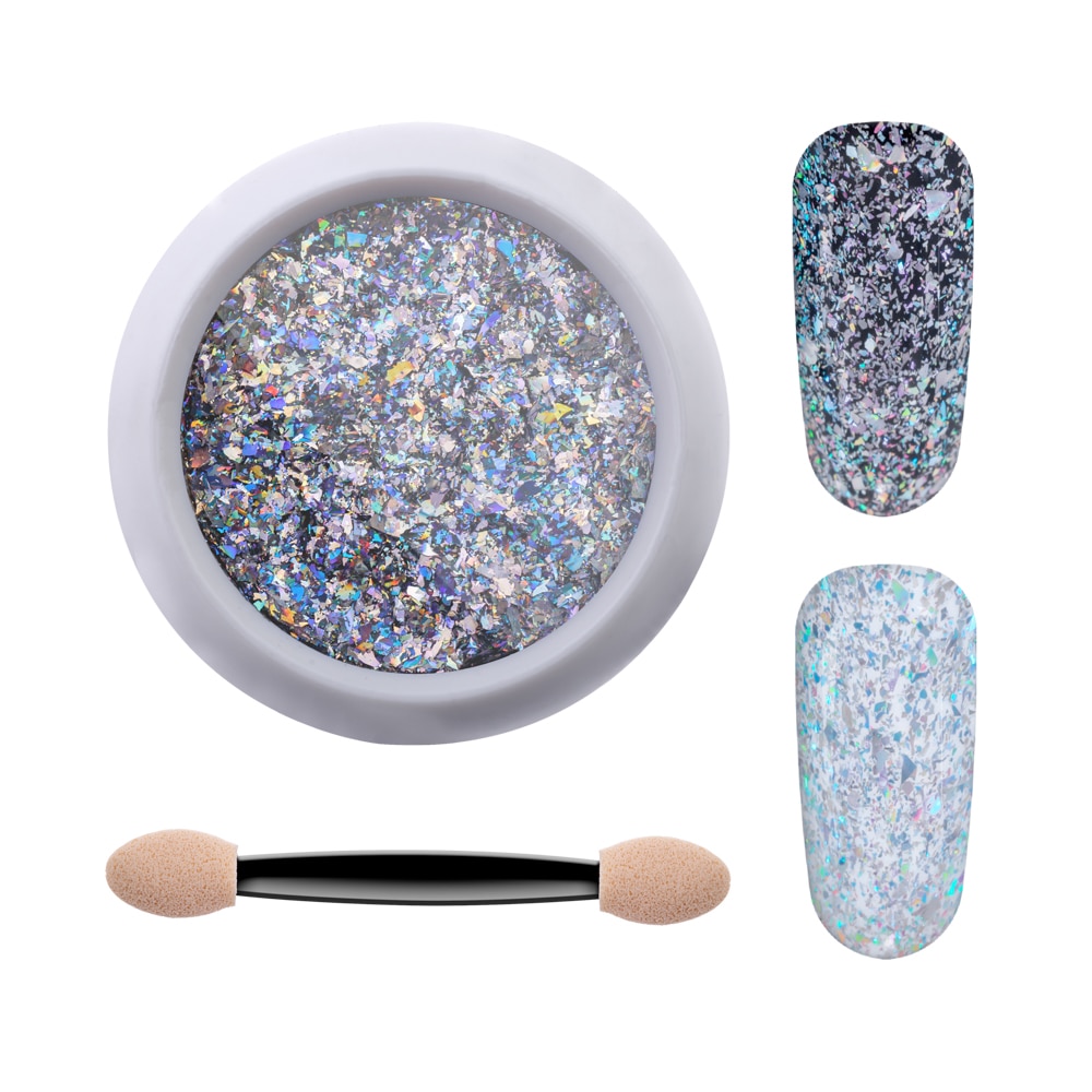 Pigment decorativ Lila Rossa, laser powder flaky, 0.2 g, 01