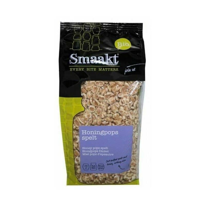 Grau spelta expandat cu miere bio 150g, Smaakt