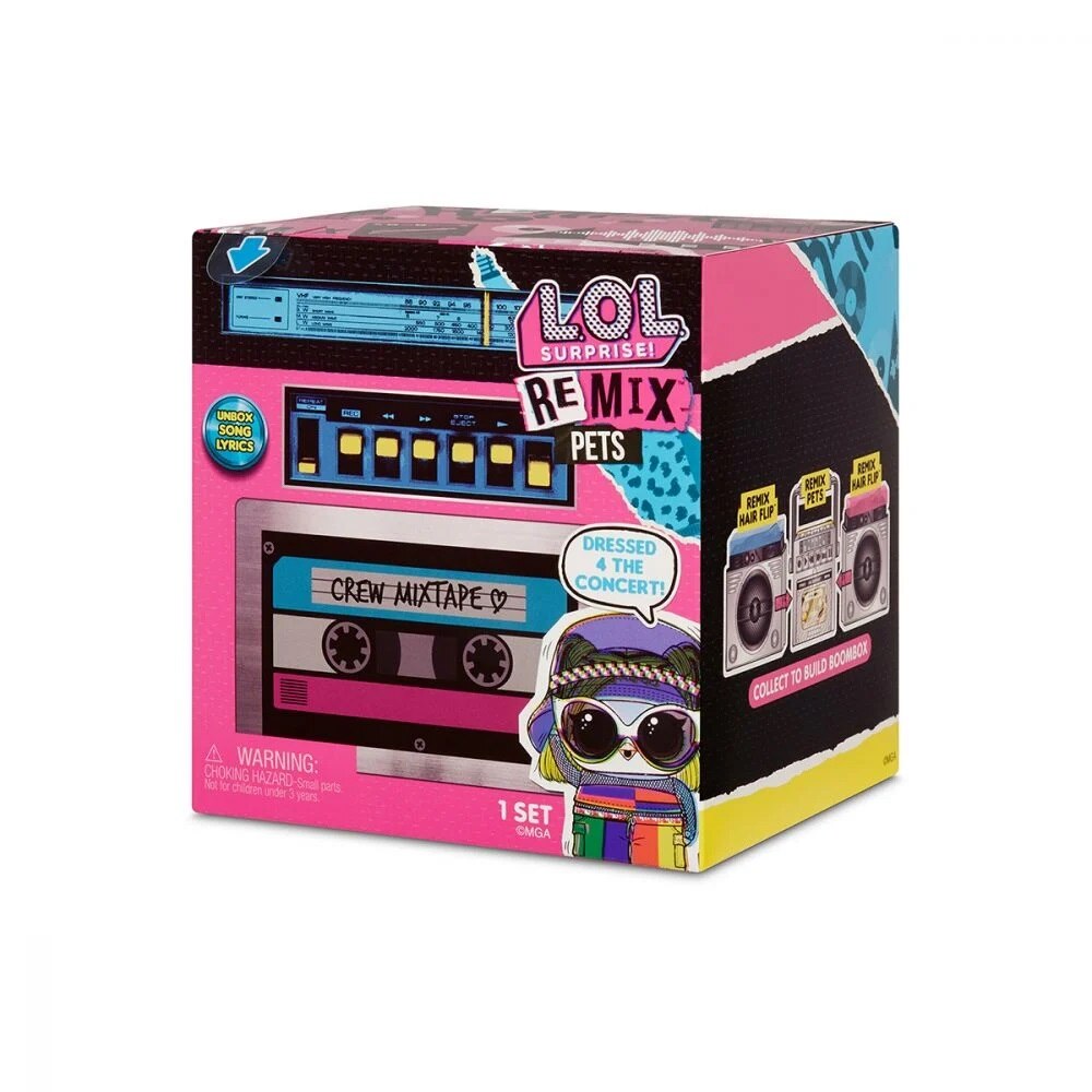 Papusa LOL Surprise Pets Remix cu 9 surprize