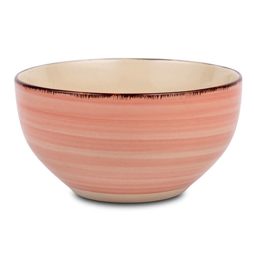 Bol pentru cereale stoneware 14 cm Lines Terra Cotta NAVA 099 214