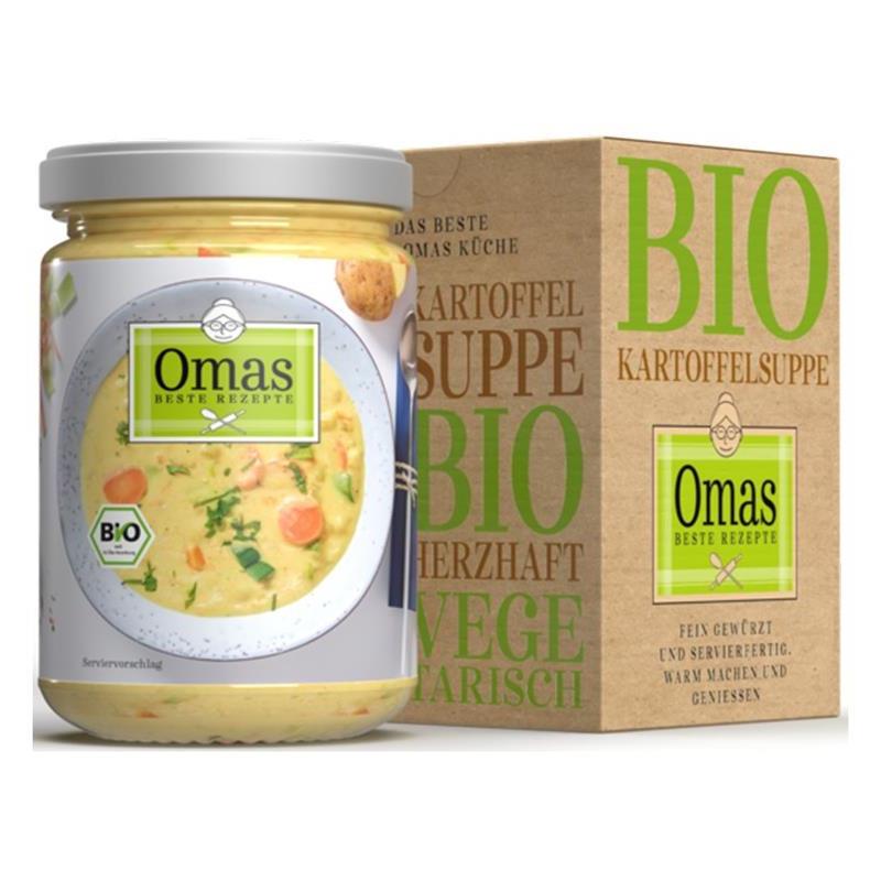 Supa de Cartofi Bio 350 grame Omas