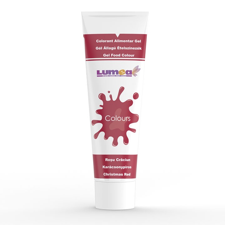 Lumea Colors zselés ételfesték Karácsonypiros, 30 g