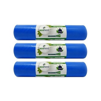 Set 3 role de saci menajeri , Ecofriend, 240l, 10 bucati , ultra rezistenti , albastri Set 3 role de saci menajeri , Ecofriend, 240l, 10 bucati , ultra rezistenti , albastri