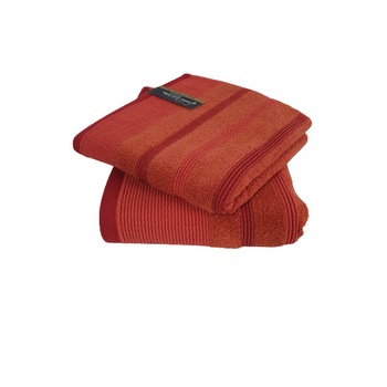 Set 2 Prosoape 0 twist ,100% bumbac , 50x90 / 70 x 140 cm , caramiziu Set 2 Prosoape 0 twist ,100% bumbac , 50x90 / 70 x 140 cm , caramiziu