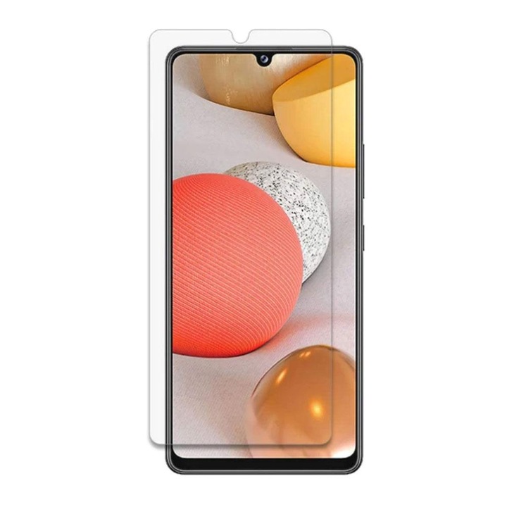 Biztonságos üvegfólia kompatibilis a Samsung Galaxy A42 5G Tempered Glass, Anti-Shock, fordítva