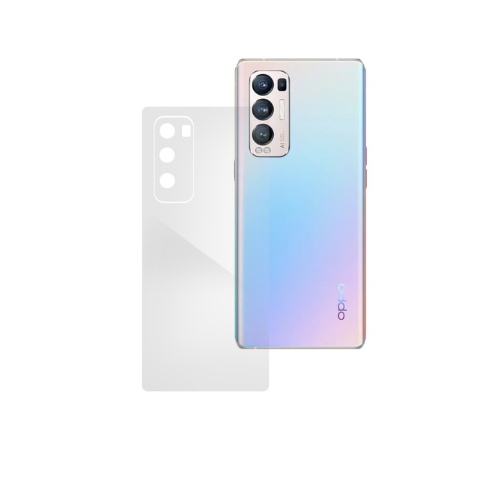 Фолио за гръб SILKASE за Oppo Find X3 Neo, защита на гърба, възобновяем силикон