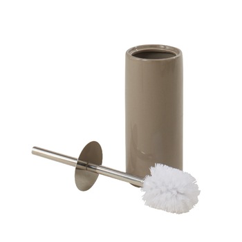 Perie wc,model rotund,din ceramica,bej,dimensiune 110x250 mm, rezista la coroziune Perie wc,model rotund,din ceramica,bej,dimensiune 110x250 mm, rezista la coroziune