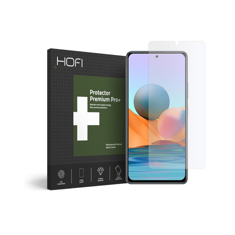 Folie Sticla Securizata Hofi Glass Pro+ Compatibila Cu Xiaomi Redmi Note 10 Pro, Transparenta