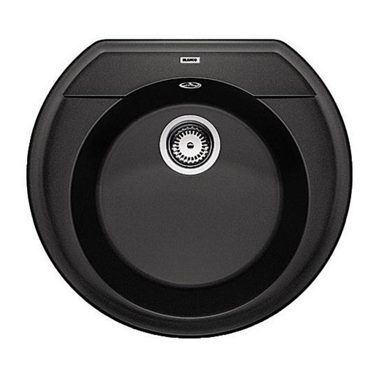 Chiuveta Blanco RONDOVAL 45 Silgranit, antracit, fara excentric