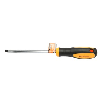 Surubelnita dreapta 8x150mm Cr-V cu varf magnetic profesionala Surubelnita dreapta 8x150mm Cr-V cu varf magnetic profesionala
