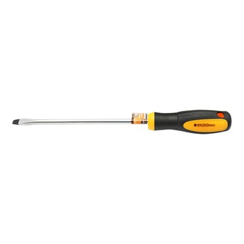 Surubelnita dreapta 8x200mm Cr-V cu varf magnetic profesionala Surubelnita dreapta 8x200mm Cr-V cu varf magnetic profesionala