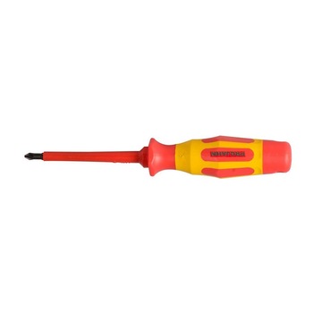 Surubelnita electrician PZ Pozidriv (in cruce) PROJAHN izolata VDE NR 2 LUNGIME 100 MM Surubelnita electrician PZ Pozidriv (in cruce) PROJAHN izolata VDE NR 2 LUNGIME 100 MM