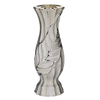 Suport lumanare din rasina, silver-gold, 9 x 26 cm Suport lumanare din rasina, silver-gold, 9 x 26 cm