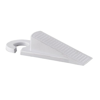 Opritor usa, alb, cu maner de prindere Opritor usa, alb, cu maner de prindere