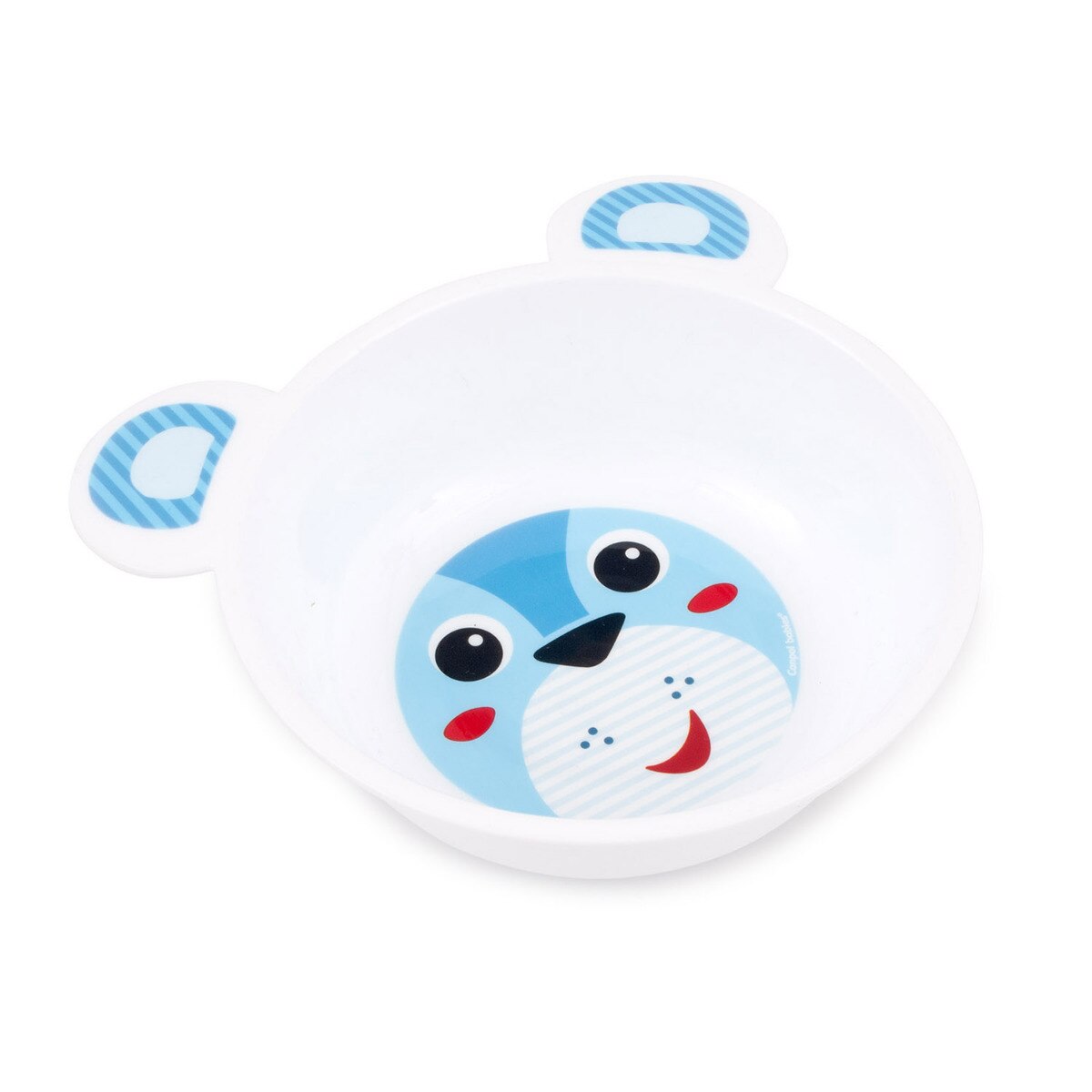 Castron plastic, urechi, albastru, Canpol, 4/415, 440 ml