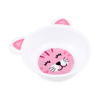 Castron plastic, urechi, roz, Canpol, 4/415, 440 ml Castron plastic, urechi, roz, Canpol, 4/415, 440 ml