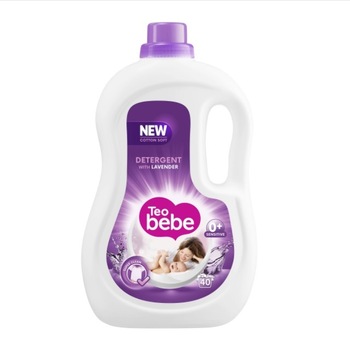 Detergent automat, Teo Bebe, Cotton Soft, lavanda, 2.2 l Detergent automat, Teo Bebe, Cotton Soft, lavanda, 2.2 l