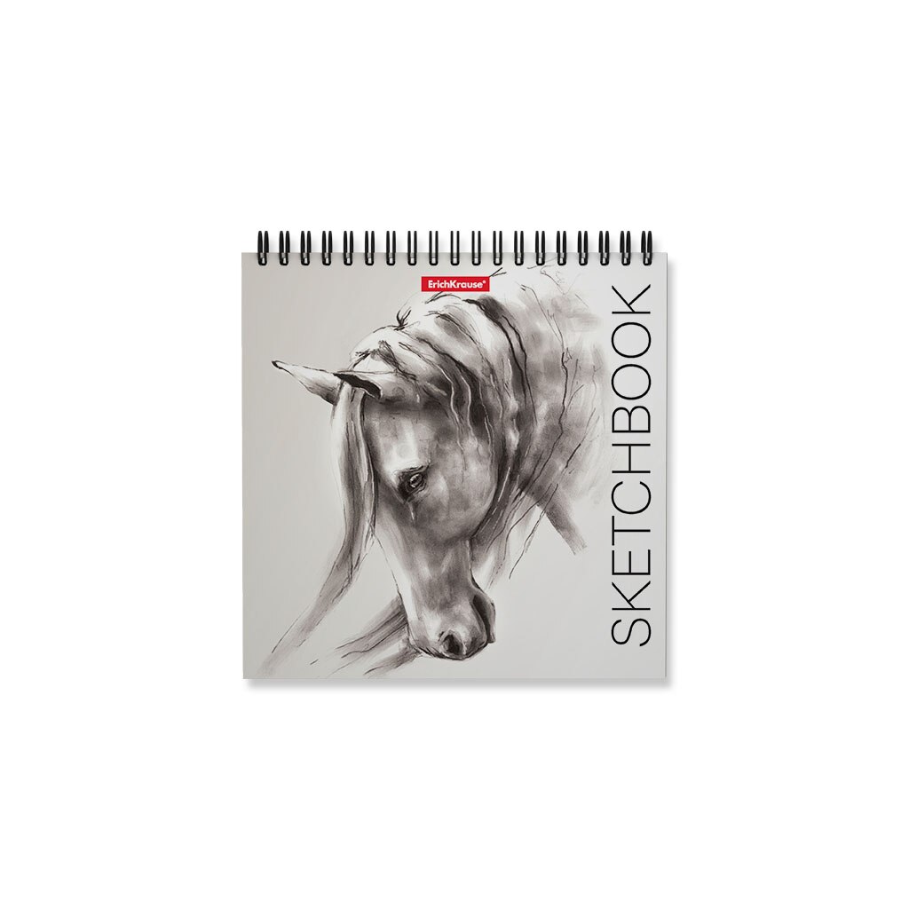 Bloc de schite cu spirala, 120 gr/mp, 40 coli, 170х170 mm