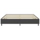 Cadru pat continental vidaXL, gri, 200x200 cm, material textil 31.4 kg 287467