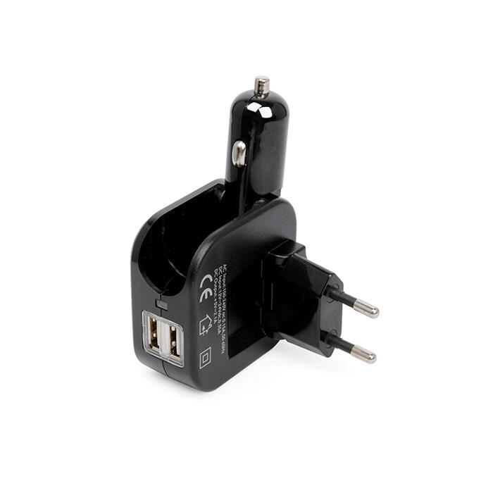 Incarcator universal pt casa si masina Siegbert, 2 x USB, 2.1 A