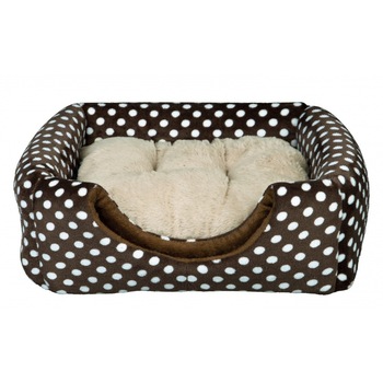 Casuta Cub Trixie Bett Mina 40 x 32 x 40 cm Maro/Bej 36324 Casuta Cub Trixie Bett Mina 40 x 32 x 40 cm Maro/Bej 36324
