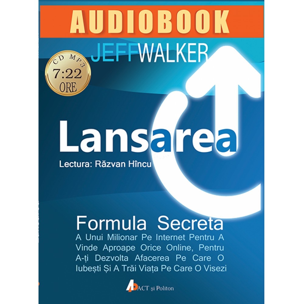 Lansarea, Audiobook - Jeff Walker