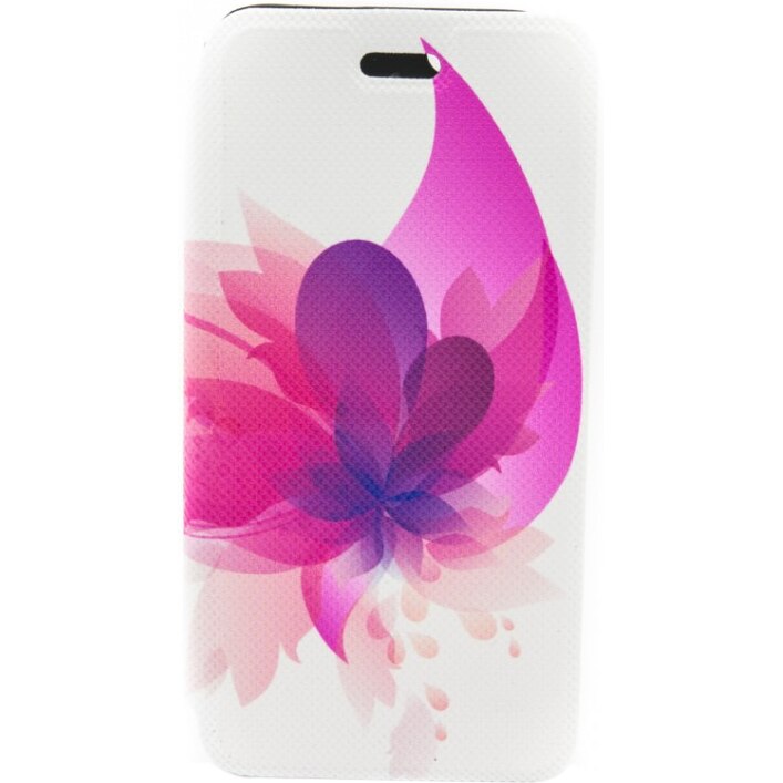 Husa de protectie Tellur Folio pentru iPhone 6 s/6s, Pink Flower