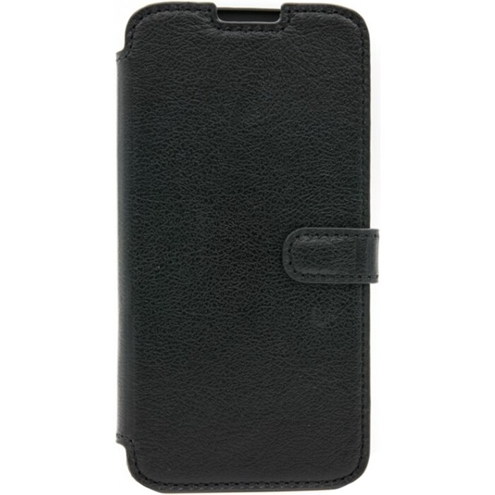 Husa Folio Tellur pentru telefon Samsung Galaxy S6, Piele neagra