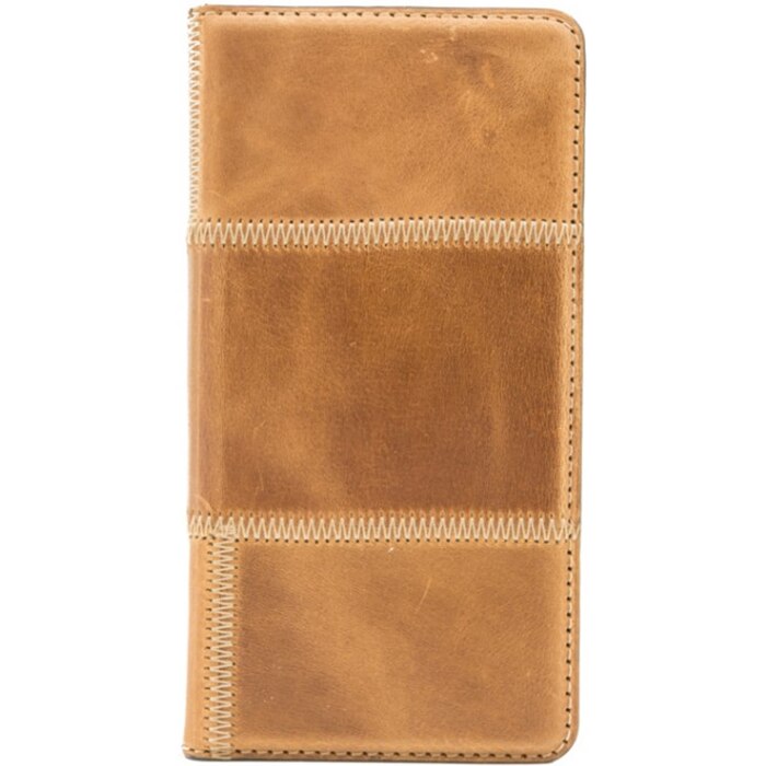 Husa de protectie magnetica Tellur Patchwork pentru Samsung S7, Brown