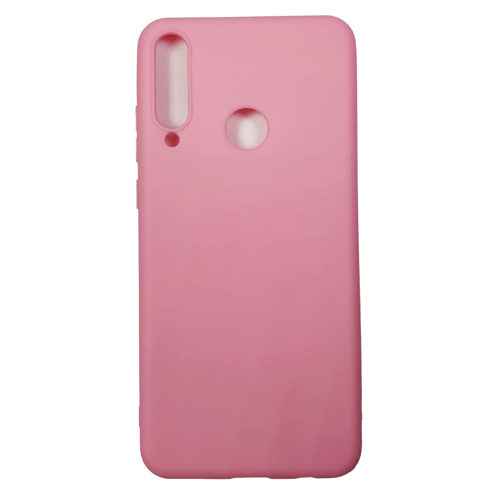 Husa compatibila cu Huawei Y6p model Mat, Silicon, Antisoc, TPU, Viceversa Roz